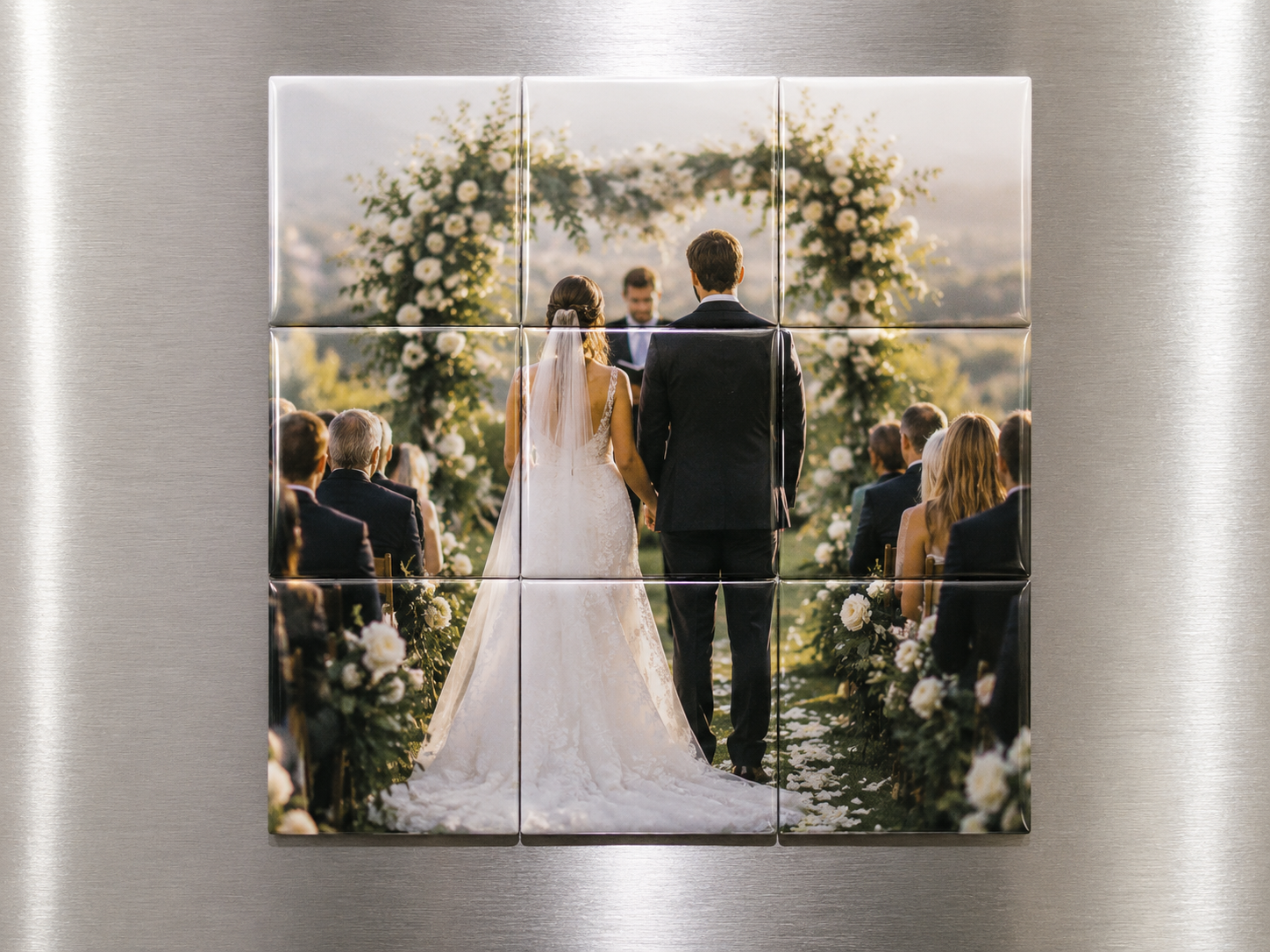 9 Piece Photo Magnet Puzzle